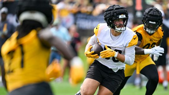 Steelers embrace competitive matchups during early parts of camp taken in Latrobe, Pa. (Steelers)