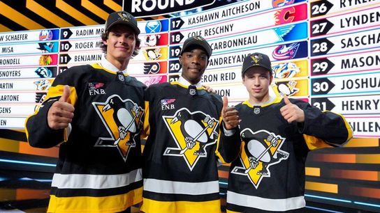 NHL Draft: The Penguins make -- wow -- 13 picks taken in Downtown (Top story). Photo by GETTY